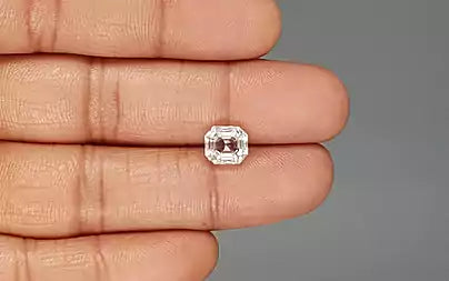 White Sapphire - 3.02 Carats (Safed Pukhraj - 3.29 Ratti)