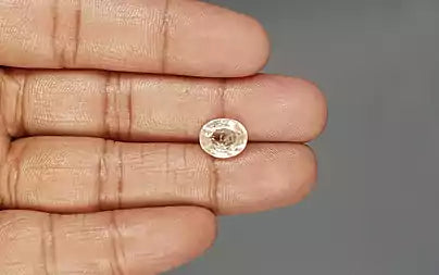 White Sapphire - 3.93 Carats (Safed Pukhraj - 4.28 Ratti)