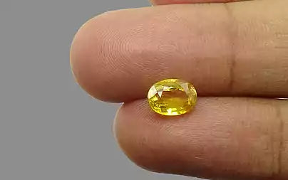 Yellow Sapphire - 2.05 Carats (Pukhraj - 2.23 Ratti)