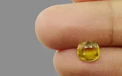 Yellow Sapphire - 2.09 Carats (Pukhraj - 2.28 Ratti)