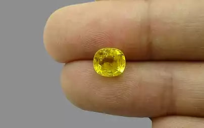 1.87 Carats Natural Yellow Sapphire