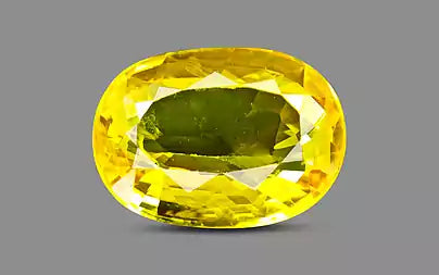 Yellow Sapphire - 5.04 Carats (Pukhraj - 5.49 Ratti)
