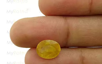 Yellow Sapphire - 4.62 Carats (Pukhraj - 5.04 Ratti)