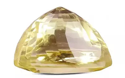 10.42 Carats Oval Yellow Sapphire