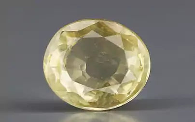 Yellow Sapphire - 3.07 Carats (Pukhraj - 3.35 Ratti)