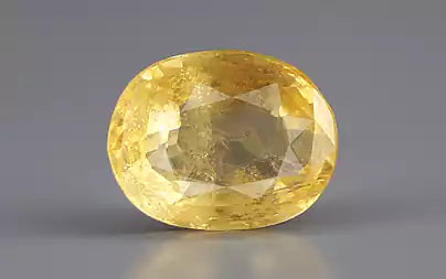 Yellow Sapphire - 6.27 Carats (Pukhraj - 6.83 Ratti)