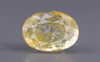 Yellow Sapphire - 6.54 Carats (Pukhraj - 7.13 Ratti)