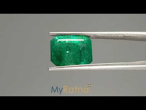 5.24 Carats Octagon Emerald