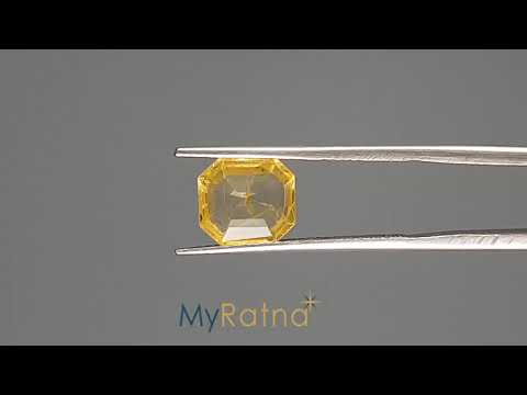 Yellow Sapphire - 2.43 Carats (Pukhraj - 2.65 Ratti)