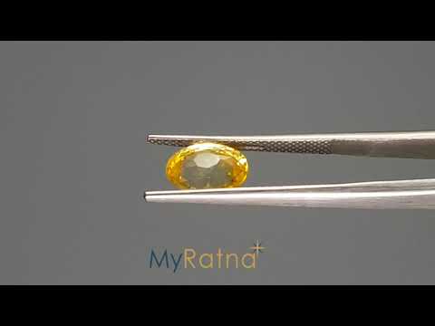 Yellow Sapphire (Pukhraj) - 2.81 Carats