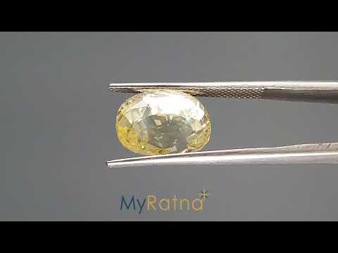 Yellow Sapphire - 9.04 Carats (Pukhraj - 9.85 Ratti)