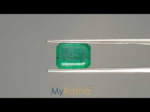 3.02 Carats Octagon Emerald
