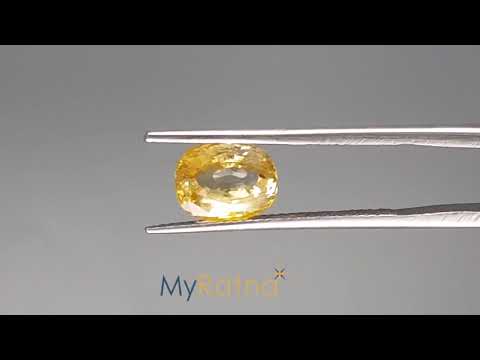 Yellow Sapphire - 2.75 Carats (Pukhraj - 3.00 Ratti)