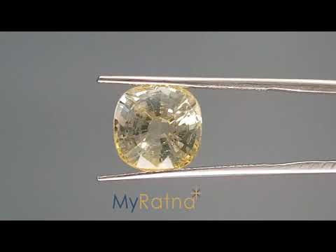 Yellow Sapphire - 9.05 Carats (Pukhraj - 9.86 Ratti)