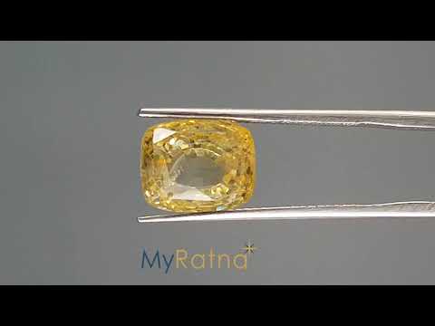 Yellow Sapphire - 8.61 Carats (Pukhraj - 9.38 Ratti)