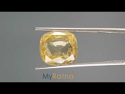 Yellow Sapphire - 9.64 Carats (Pukhraj - 10.51 Ratti)