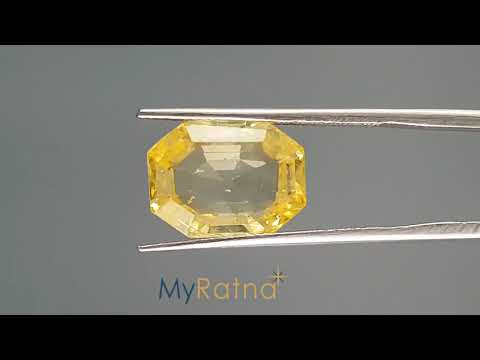 Yellow Sapphire - 8.91 Carats (Pukhraj - 9.71 Ratti)