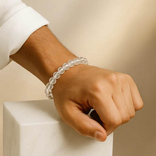 clear quartz bracelet