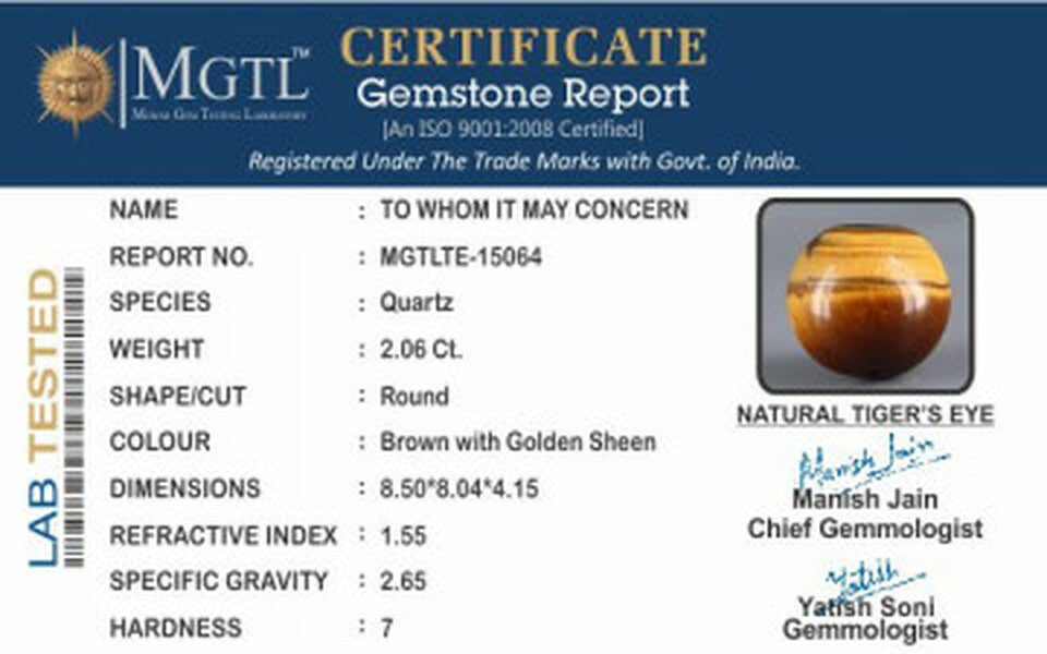 Tiger Eye - 2.06 Carats