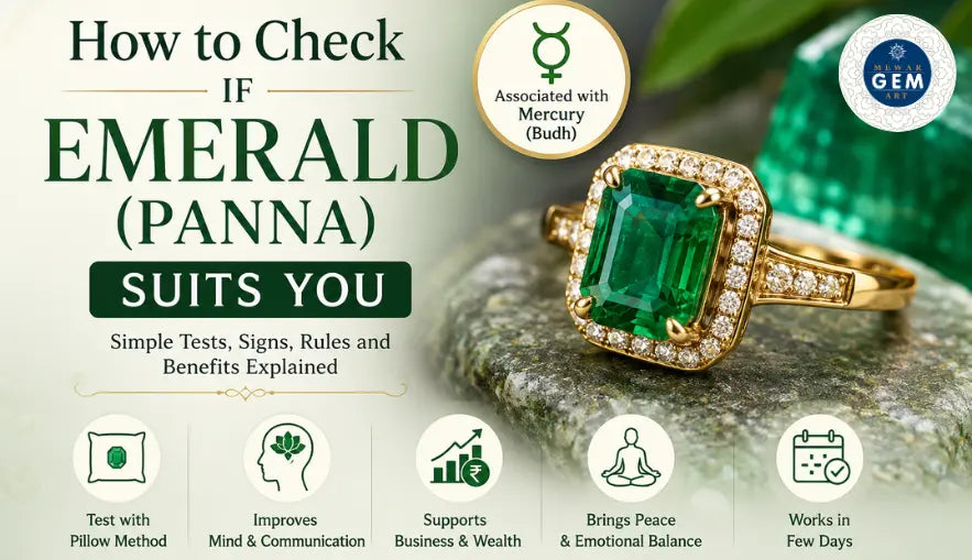 How to Check if Emerald (Panna) Suits You