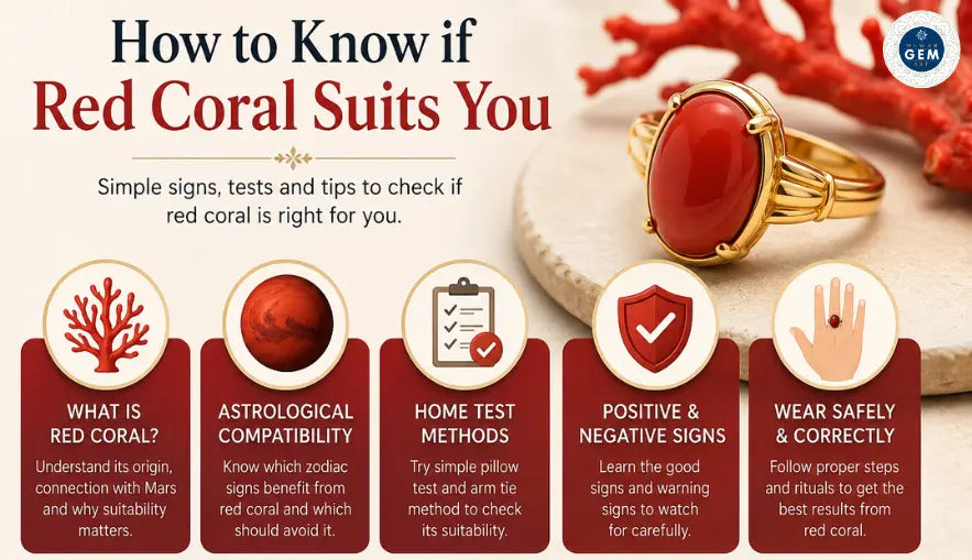How to Know if Red Coral Suits You