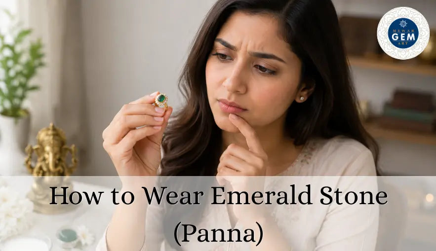 How to Wear Emerald (Panna) Stone