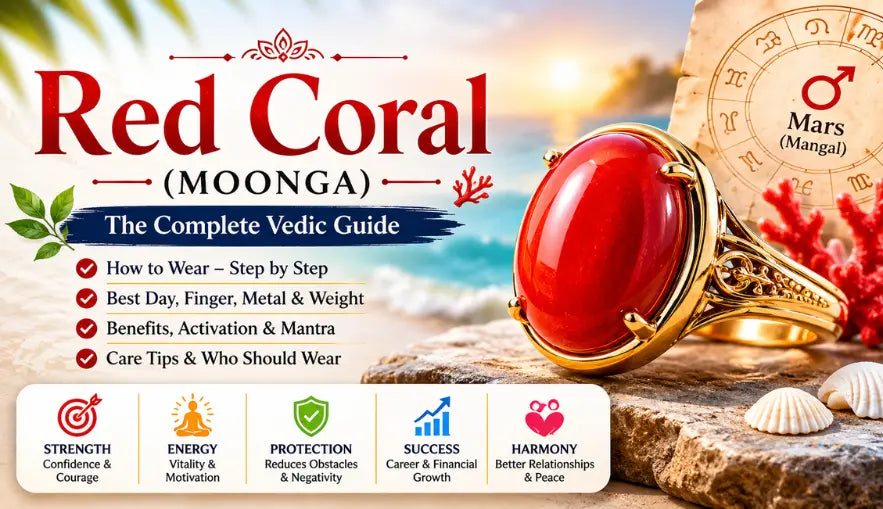 How to Wear Red Coral Stone