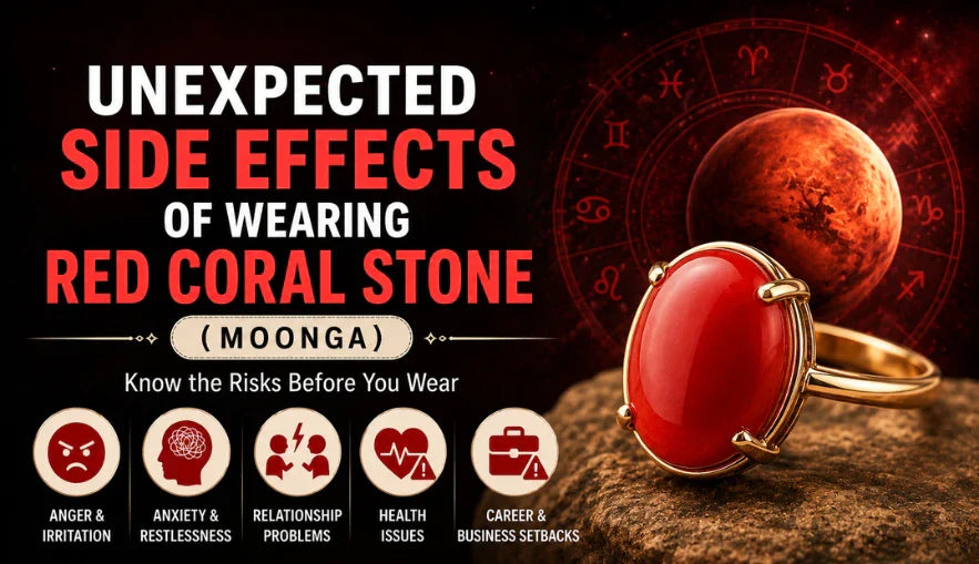 Side Effects of Wearing Red Coral Stone (Moonga)