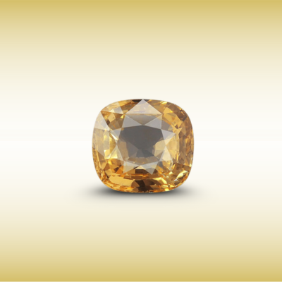 4 Carat Yellow Sapphire (Pukhraj)