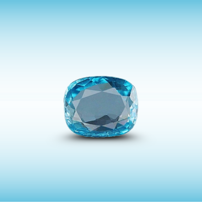 Natural Blue Zircon gemstone for sale in Bangalore