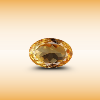 3 Carat Citrine (3 Ratti Sunela)