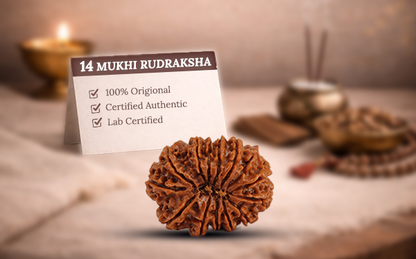 14 Mukhi Rudraksha (Chaudah Mukhi - 14 Mukhi Rudraksha)