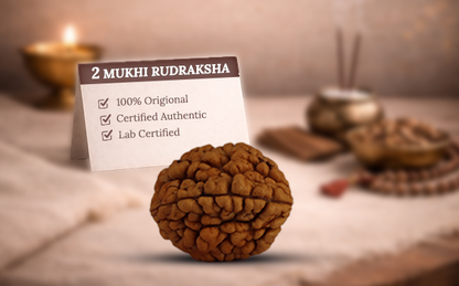 2 Mukhi Rudraksha (Do Mukhi - 2 मुखी रुद्राक्ष)