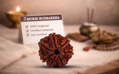 7 Mukhi Rudraksha (Saat Mukhi - 7 Mukhi Rudraksha)