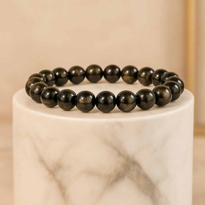 Golden Obsidian Bracelet