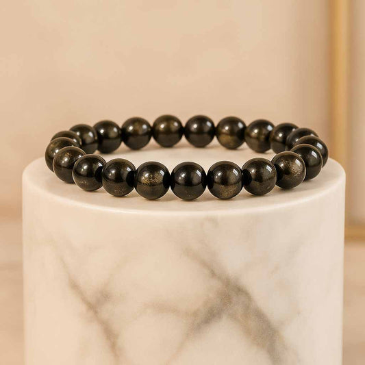 Golden Obsidian Bracelet