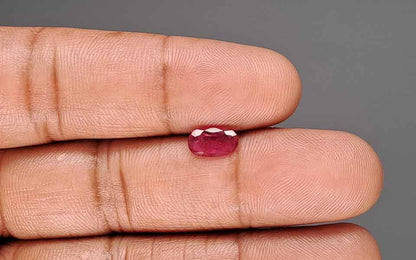 Ruby (Manik) Gemstone - 0.73 Carats