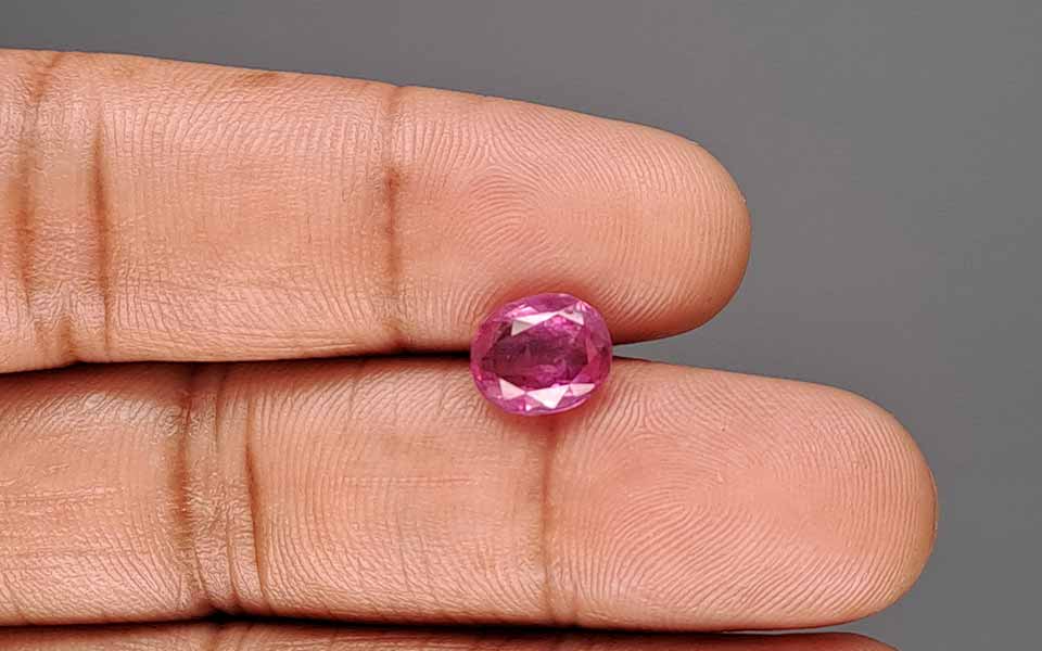 Ruby (Manik) Gemstone - 3.33 Carats