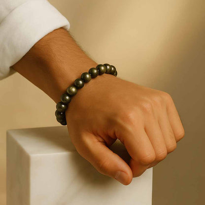 Golden Obsidian Bracelet