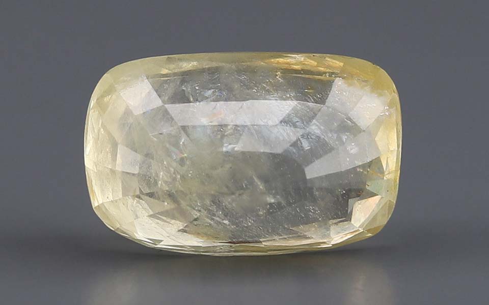 Yellow Sapphire (Pukhraj) Gemstone - 7.6 Carats