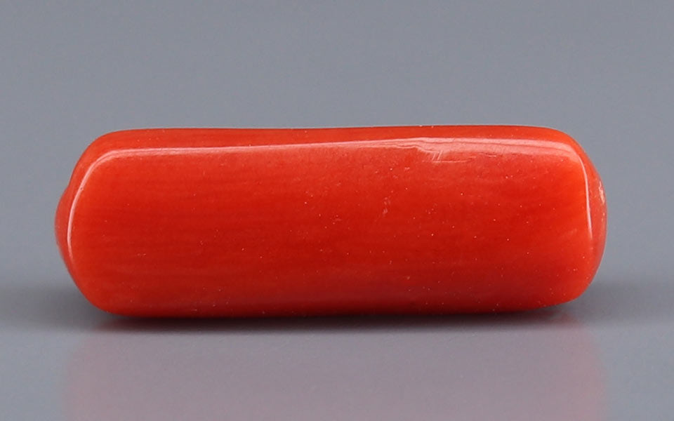 Red Coral (Moonga) Gemstone - 5.72 Carats