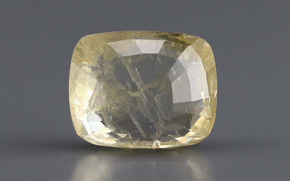 Yellow Sapphire (Pukhraj) Gemstone - 7.23 Carats