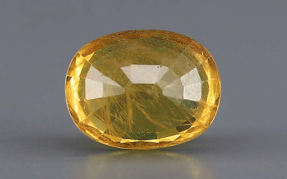 Yellow Sapphire (Pukhraj) Gemstone - 4.46 Carats