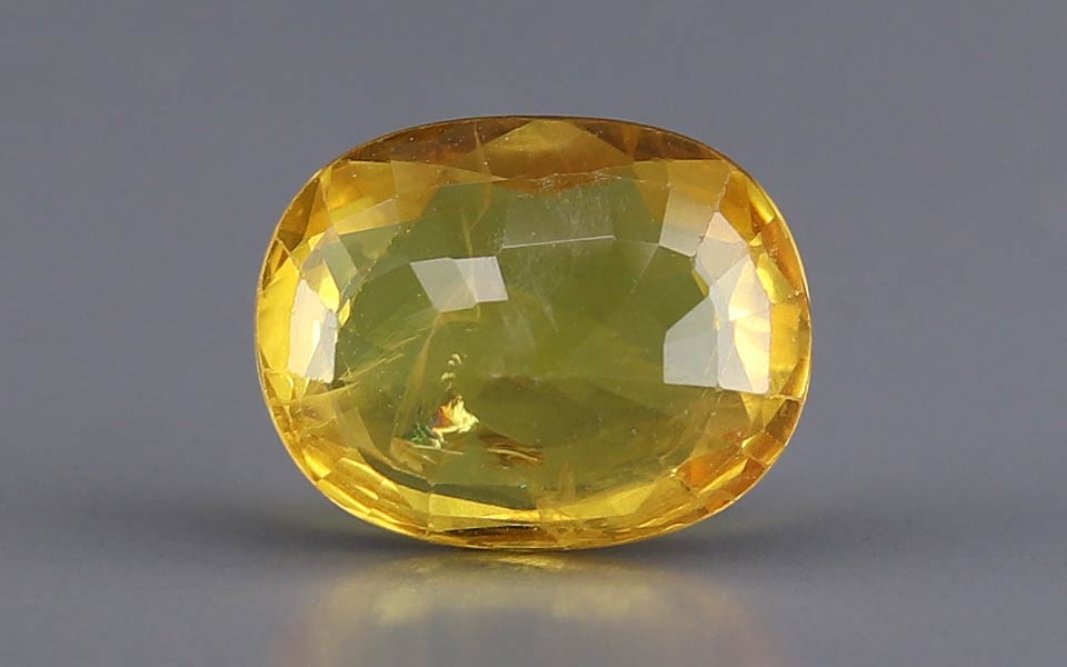Yellow Sapphire (Pukhraj) Gemstone - 5.23 Carats