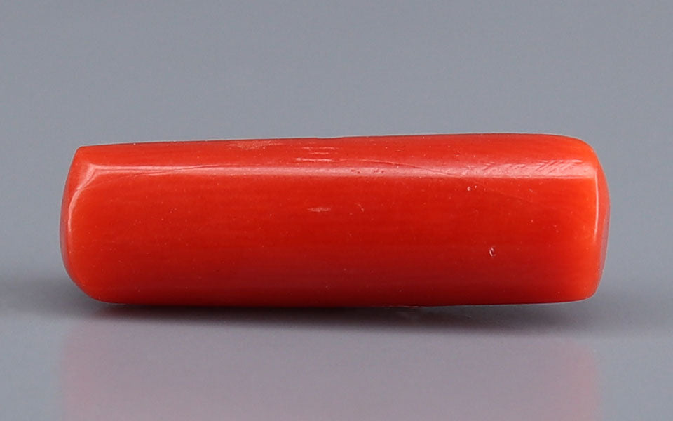 Red Coral (Moonga) Gemstone - 5.31 Carats