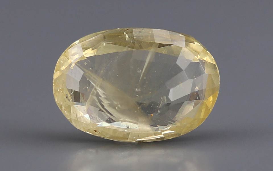 Yellow Sapphire (Pukhraj) Gemstone - 6.61 Carats