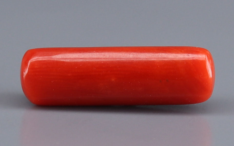 Red Coral (Moonga) Gemstone - 6.05 Carats