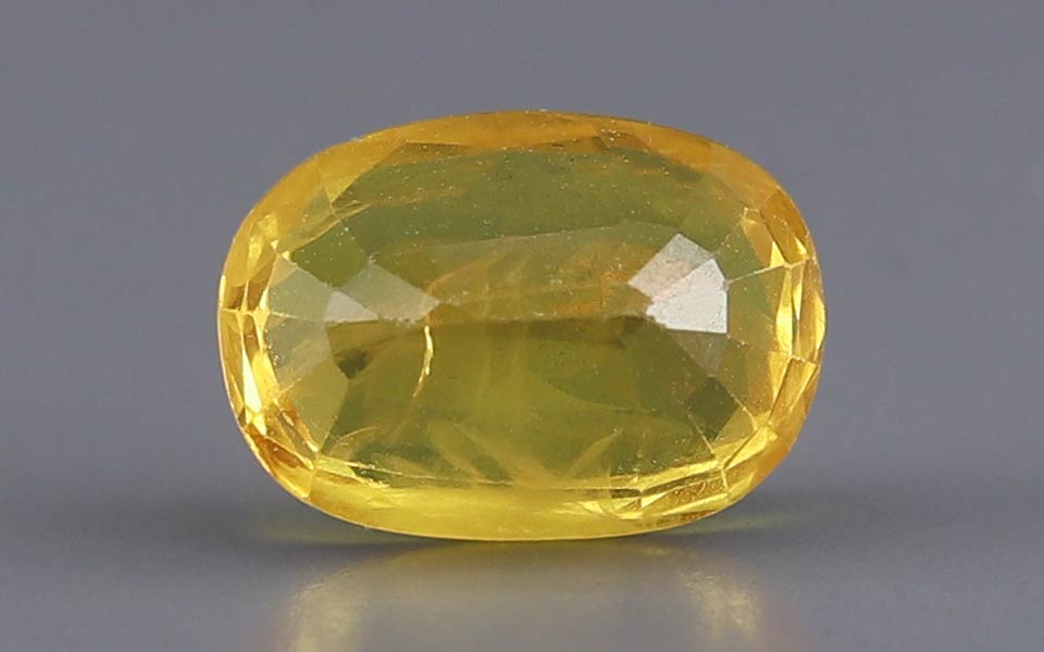 Yellow Sapphire (Pukhraj) Gemstone - 3.65 Carats