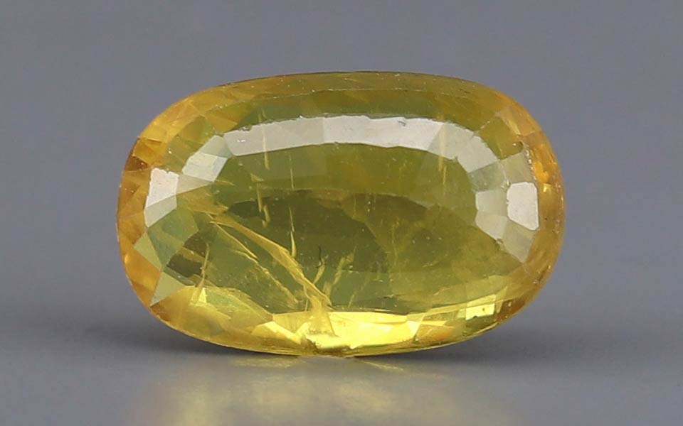 Yellow Sapphire (Pukhraj) Gemstone - 4.26 Carats