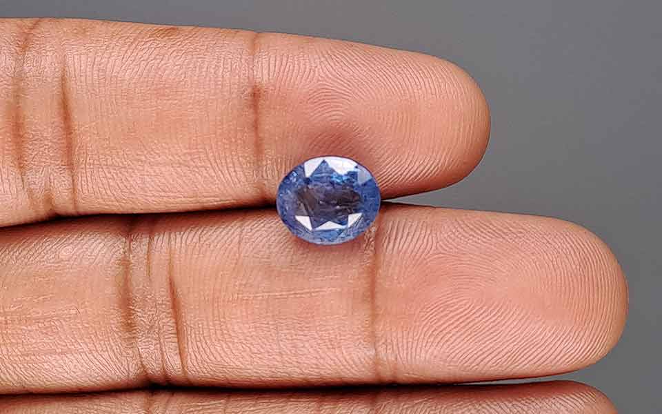Blue Sapphire (Neelam) Gemstone - 5.35 Carats